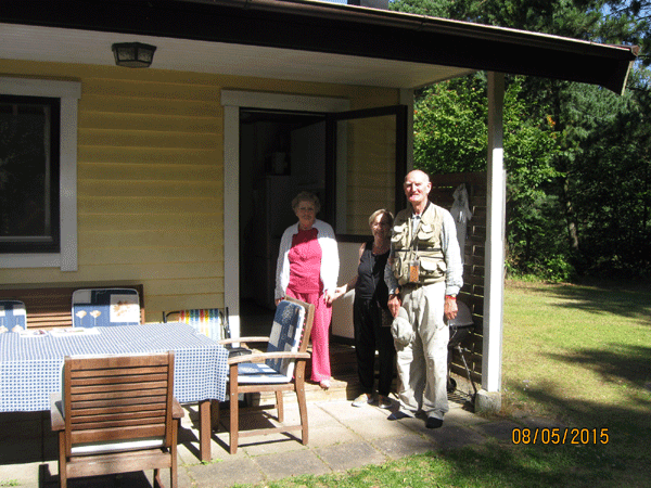 Besg hos Edward og frue i Grans Sommerstuga