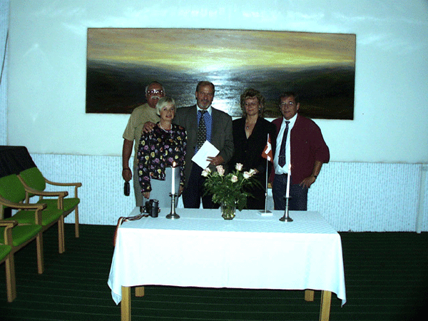 Bente og Jrgens bryllup i Bstad 14. september 1999