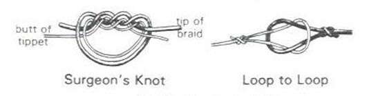 Surgeon's Knot and Loop to Loop