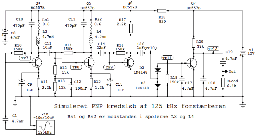 125 kHz Amplifier