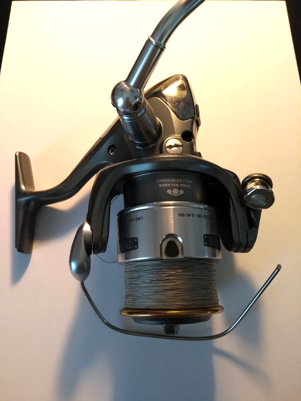 Shimano TwinPower 4000 FA with broken bail assembly - for the second time