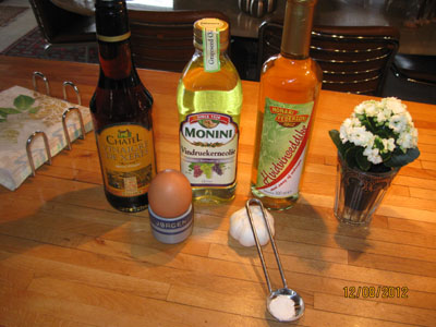Ingredients for Aioli