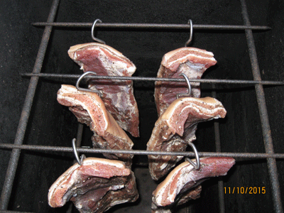 Homemade bacon