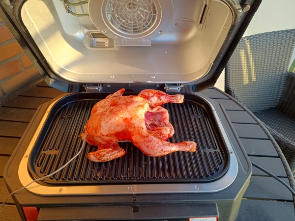 Rge en BBQ Kylling i Airfryer. Mr, lkker og saftig.