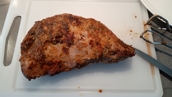 Bagekartoflerne var forkogte, derfor var 24 min. tilstrkkeligt