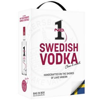 Swedish Vodka 3 l i Big Bag fra Fleggaard til 220 DKK