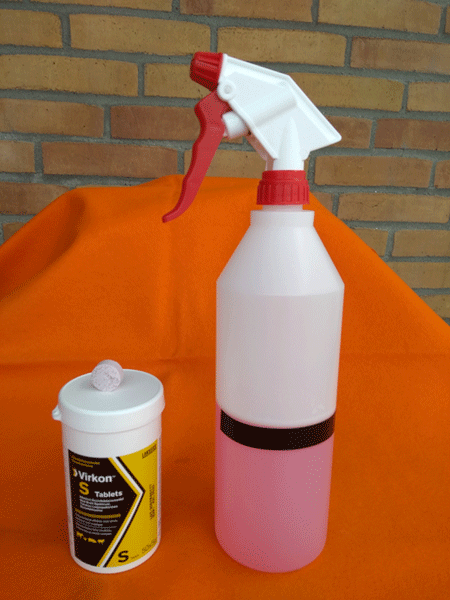 Spray flaske fra jem & fix