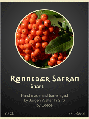Rønnebær Safran Snaps